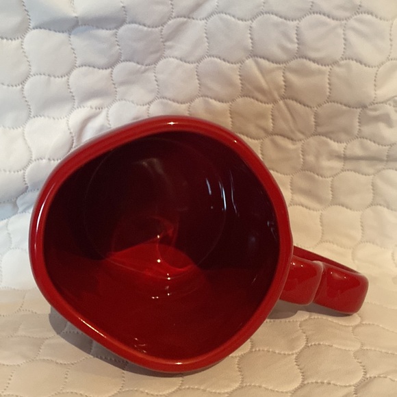 RAE DUNN VALENTINES RED HEART MUG . - Picture 3 of 6